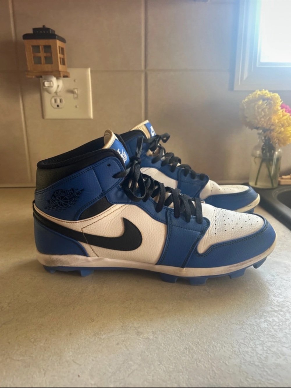 Nike Air Jordan 1 retro baseball cleats